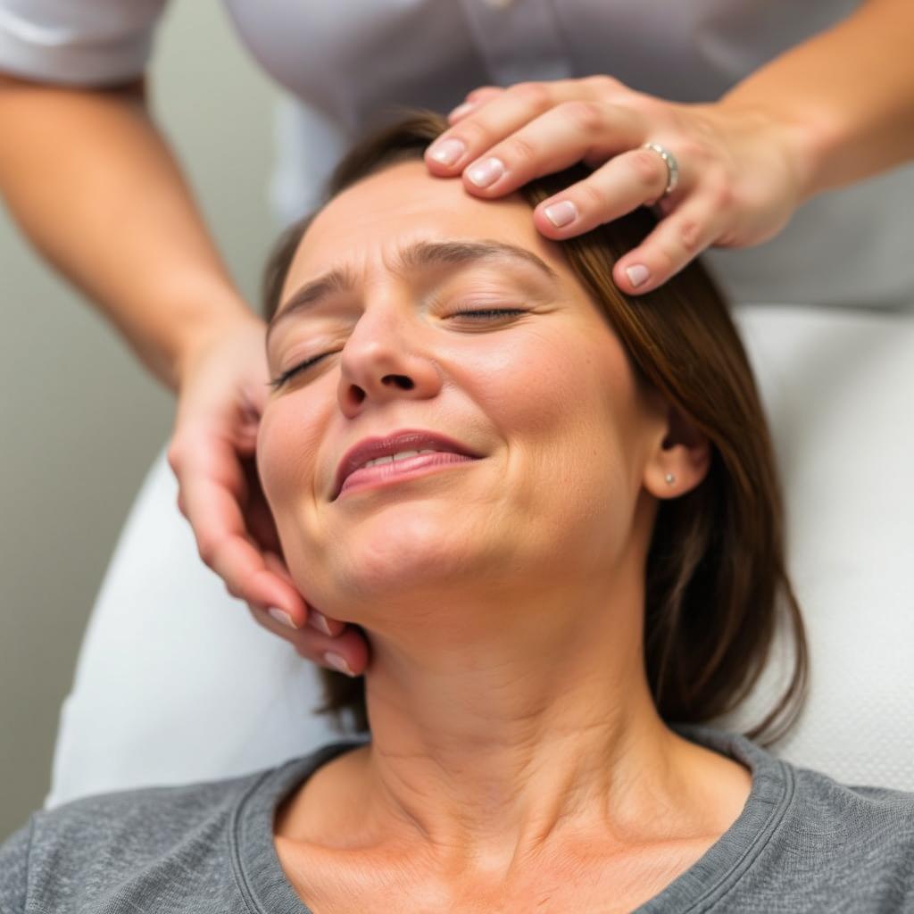 Remedial massage for stress reduction